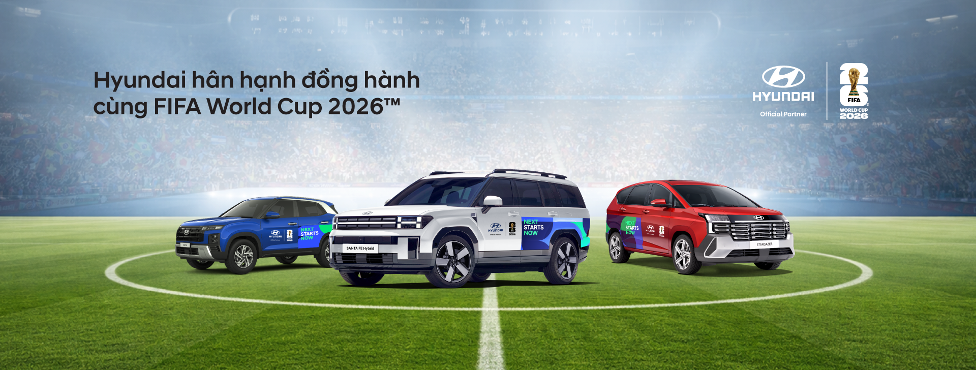 Hyundai hân hạnh đồng hành cùng FIFA World Cup 2026